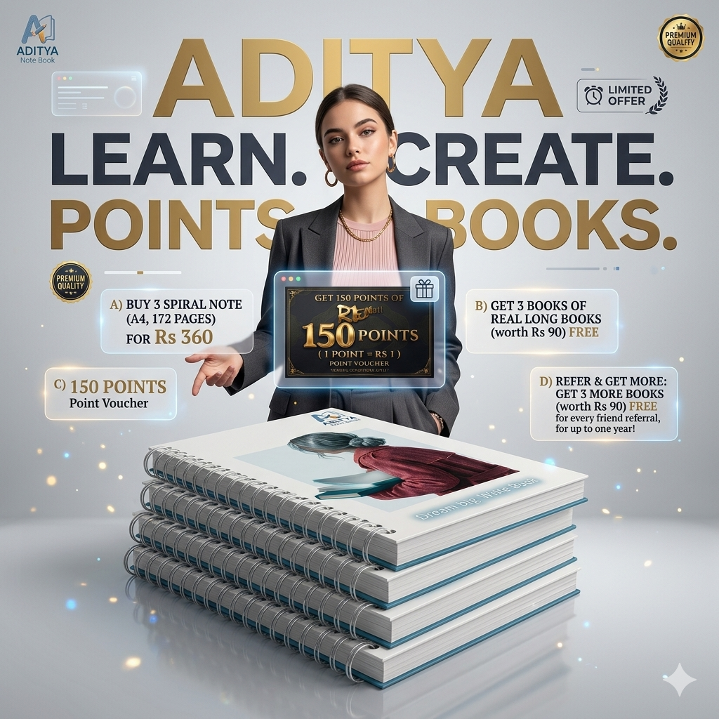 Aditya spiral A4 Note Book - Image 2