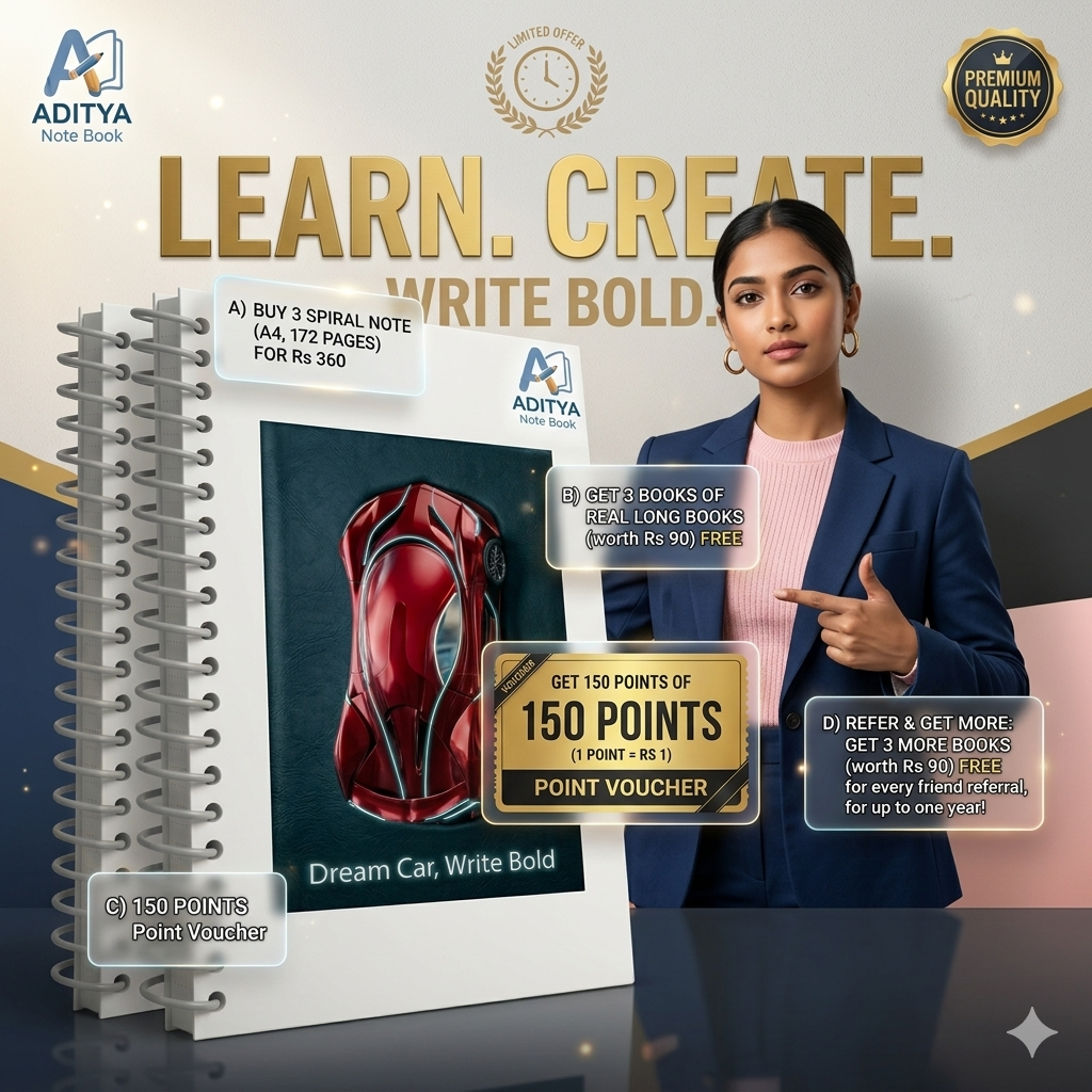 Aditya spiral A4 Note Book - Image 4