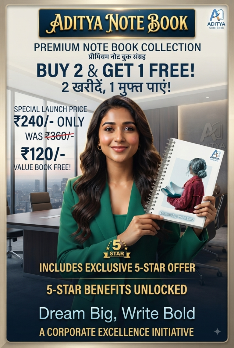 Buy at Rs 240 ( 2 Spiral Note Book )